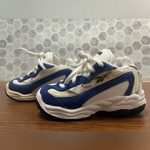 Reebok infant baby size 3 sneakers tennis shoes athletic Y2K vintage weebok